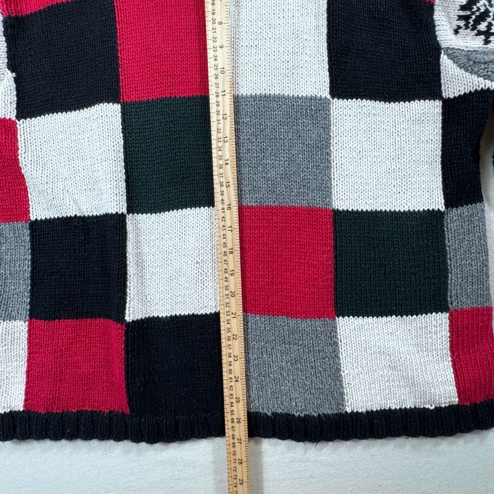 August Max Nordic Christmas Patchwork Snowflake C… - image 8